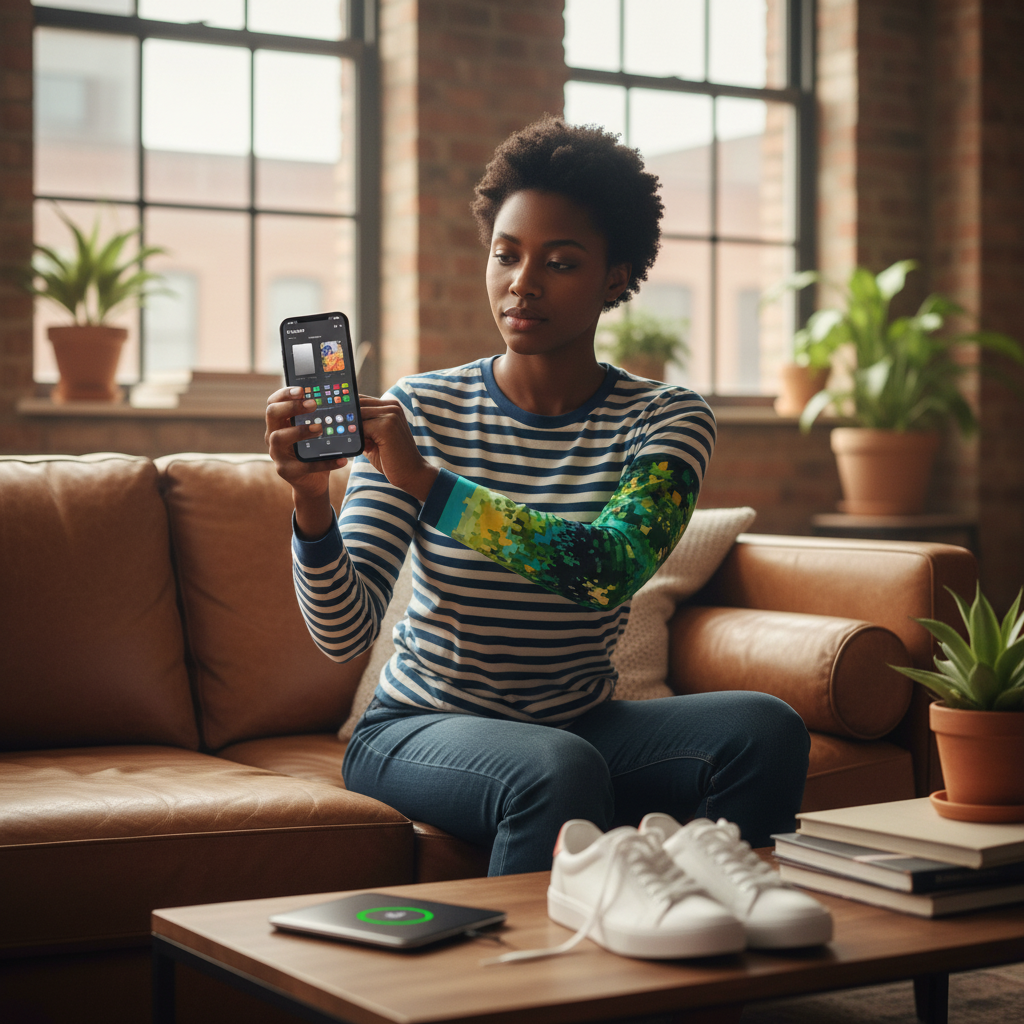 First generated image