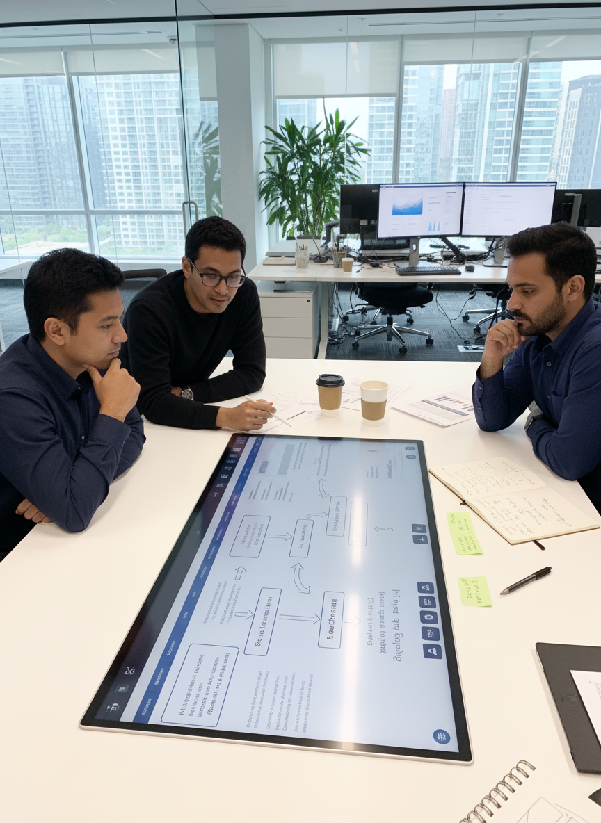 First generated image